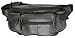 New Large Genuine Leather Waist Bag Fanny Pack with Two Cell Phone Pockets and Six Exterior Pockets