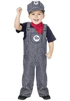 Train Engineer Costume - Toddler Costume - (24 Month to 2T)
From Unknown
