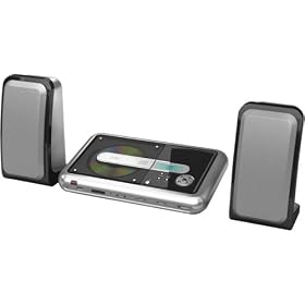 Coby CX-CD379 Micro CD/MP3 Stereo System with Top-Loading CD Player and AM/FM Tuner