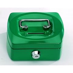 Idena 337177 - Idena Geldkassette Mini 125 x 95 x 60 mm, 6 F�cher farbig sortiert