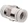 SMC KQ2H06-01NS Nickel Plated Brass Push-to-Connect Tube Fitting with Sealant, Adapter, 6 mm Tube OD x 1/8" BSPT Male