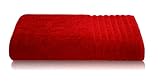 Produkt-Bild: Badehandtuch "Gallant" 70 x 140 cm, Farbe rot, Qualit&auml;t 565 g/m&sup2; - 100 % Baumwolle - Badetuch / Badet&uuml;cher