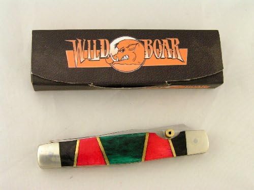 WILD BOAR KNIFE DOUBLE LINERLOCK MUSKRAT