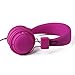 Sound Intone HD850 On-Ear Adjustable Folding Headphones with Microphone and Remote Control, Purple