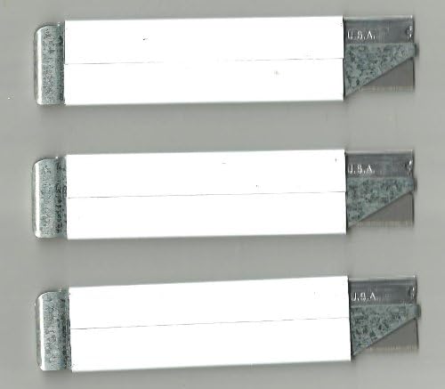LOT OF 3 CARTON/BOX CUTTERS WITH SHARP BLADE..READY FOR USE..MADE IN THE USA