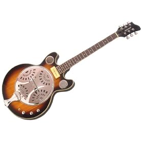 Eastwood Delta 6 Guitar - Sunburst: Musical Instruments