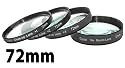Digital Concepts +1 +2 +4 +10 Close-Up Macro Filter Set with Pouch (72mm)
