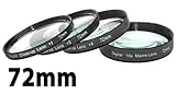 Digital Concepts 1 2 4 10 Close-Up Macro Filter Set with Pouch (72mm)