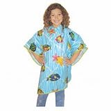 Scalpmaster Vinyl Tropical Kiddie Cape 42" x 35-1/2" Snap (Pack of 2)