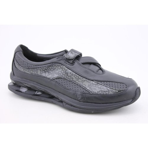 Aravon Women's Riley Sneaker,Black,7 M US