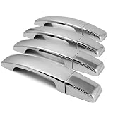 8 PCs Triple Chrome Door Handle Cover Trim For Land Rover 2005-2009 Range Rover Sport... by Astra Security