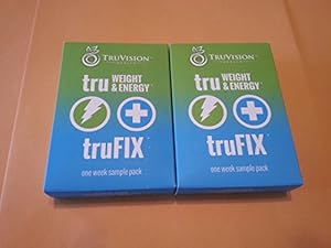 TWO 7.5 Day Sample Packs - 2 Week Supply - TruVision Health- TruWeight & Energy and TruFix