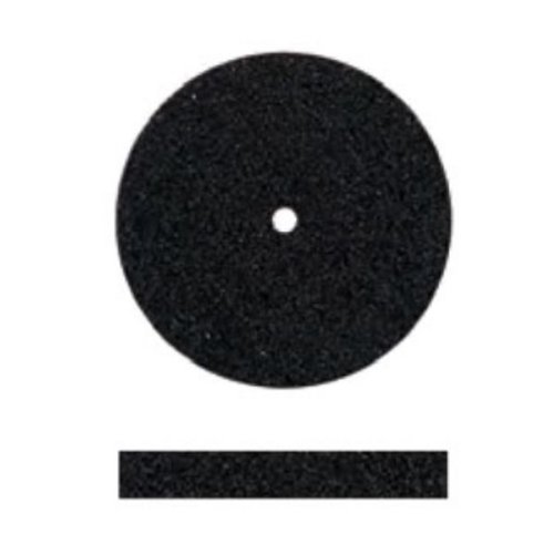 Unmounted Silicone Polisher, Square Edge, Black, 