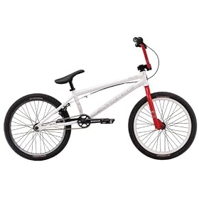 New INTENSE BMX Complete Dirt Jump Street Bike - Clutch BMX Bike - White / Red