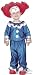 Child's Toddler Bozo the Clown Halloween Costume (1-2T)