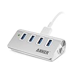 Anker USB3.0 ��®�ϥ� 4�ݡ��� USB3.0�����֥��դ�(60cm) ������� �ݡ����֥�Х��ѥ 85 x 45 x 27mm USB1.1/2.0�ߴ� ���ܸ��������դ� (4 �ݡ��ȡ��Ÿ��ʤ�)
