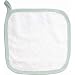 Under the Nile Organic Cotton Washcloth with Sage Trim