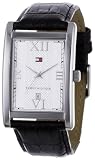 Tommy Hilfiger Men's 1710176 Black Leather Strap Watch Reviews