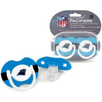 Carolina Panthers Pacifiers - 2 Pack