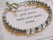 Quoted Jewels Counting Birthdays Bracelet - January