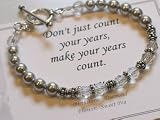 Quoted Jewels Counting Birthdays Bracelet - November