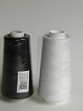 Serger Thread 3000 Yds Cone Set of 2 - White & Black