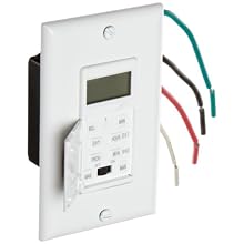 Morris Products 80511 7 Day Heavy Duty In Wall Timer, White