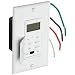 Morris Products 80511 7 Day Heavy Duty In Wall Timer, White