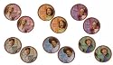 High School Musical Friends Cupcake Rings - 12 Rings