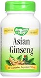 Nature's Way Ginseng, Asian, 100 Capsules, 560 mg (Packaging May Vary)