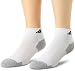 adidas Men's Climacool II 2-Pack Low Cut Sock, Medium