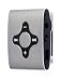 Produkt-Bild: Difrnce MP755 MP3-Player 2GB mit Clip (USB 2.0) silber