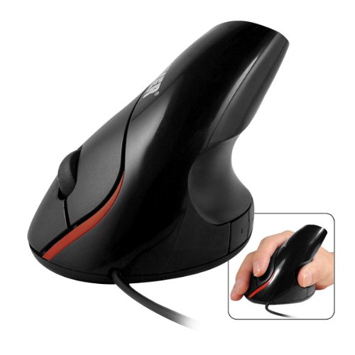Anker® Vertical Ergonomic Optical Mouse for Windows and Mac OS, Wired