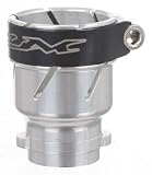 CCM Spyder Heli Clamp No Rise Feed Neck - No Holes - Silver / Black
