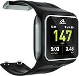 adidas(アディダス) パフォーマンス 腕時計 miCoach smart run メンズ レディース ブラック ag042-G76792