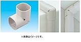 因幡電工 スリムダクトSD SC-77 No.0432 アイボリー 配管化粧カバー(一般用) 立面90度曲り スリムコーナー 1個