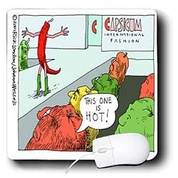 Londons Times Health and Vanity Trends Cartoons - Hottest Designer Fashions - Mouse Pads