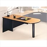 IMAGE OF 3000 Series Freestanding Peninsula Finish: Maple/ Black Base
