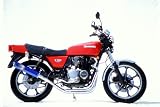 RPM SNIPERマフラー 仕上げ：ダブルニッケル＋硬質クローム・メッキ加工レーシングタイプ仕様：フルエキゾースト KAWASAKI Z400 FX