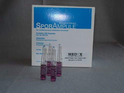 Autoclave Biological Indicator - SporAmpule (100 per pack)