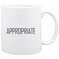 appropriate - simple Adjektive Tasse (Wei�, Keramik, 325 ml)