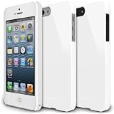 [LF White] Apple iPhone 5 Ringke SLIM LF Premium Hard Case [AT&T, Verizon, Sprint, Unlocked] - Rearth ECO Package
