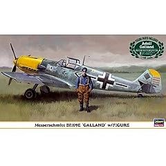 Hasegawa 9879 - Messerschmitt Bf109E Galland w/Figure