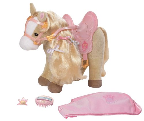 Childrens Toyshop  Third Party New : Zapf Creation Baby Born Horse - Pink