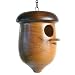 Acorn Bird House, Handmade Poplar Wood