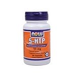 NOW Foods 5-htp, 50mg, 30 Capsules (Pack of 3)