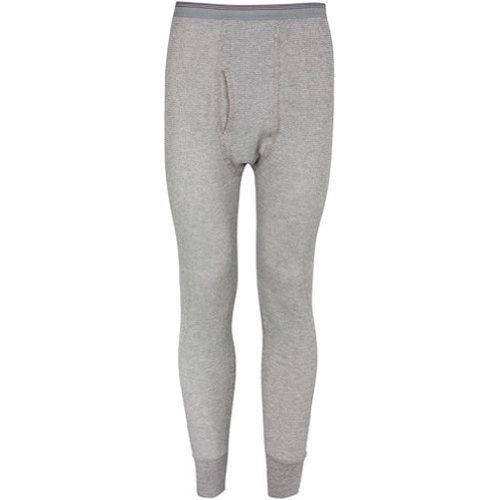Indera - Big Mens Thermal Long John Pant 810DR , Grey (Size XX-Large)