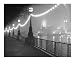River Thames by Night Photography Art Poster Print by Shener Hathaway, 12x10