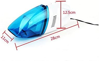 Bluesky Dream Mini Car Vacuum Cleaner Portable Handheld Wet/dry Blue Clear 12v 60w