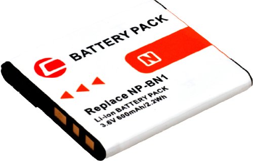 Original Carat electronics Lithium Akku u.a passend zu Sony DSC-TX20V, TX55, W610, W630, W Preisvergleich